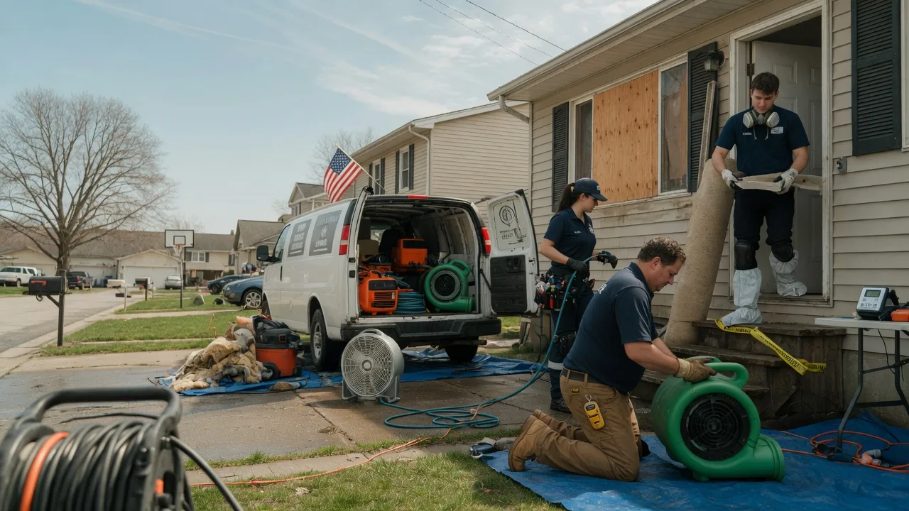 Water Damage Restoration in Curran, MI near me